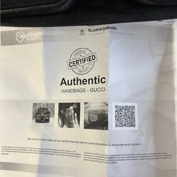 GUCCI Black Leather Suede Bamboo Top Handle Backpack Excellent Condition Black - Picture 12 of 12